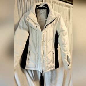 Calvin Klein Performance Black and White Puffer Jacket